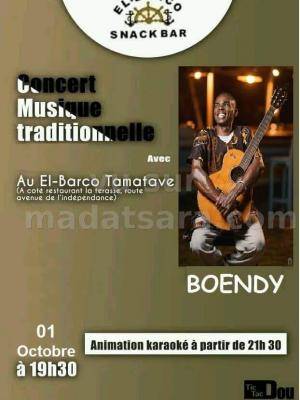 Boendy Showcase El Barco Toamasina