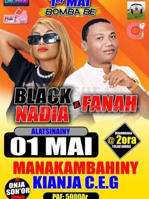 Black Nadia, Fanah Concert CEG Manakambahiny Ouest