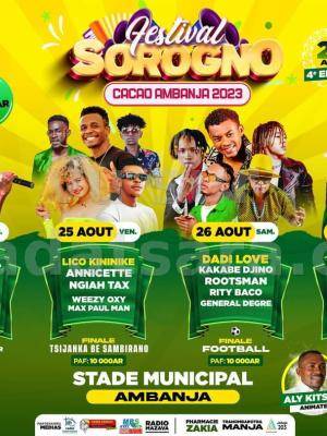 Festival Sorogno cacao Ambanja 4ème édition