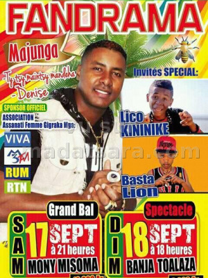 Fandrama concert au Banja Toalaza