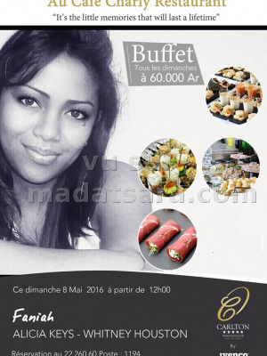 Faniah - au Café Charly Restaurant Carlton