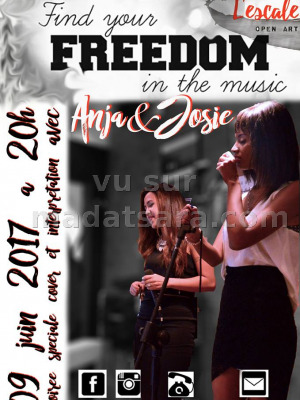 Find your freedom in the music avec Anja‍ & Josie - Escale Artistique Ariandro‍