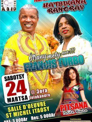 Francis turbo fampisehoana hatsikana ranoray Salle d'Oeuvre St Michel Itaosy