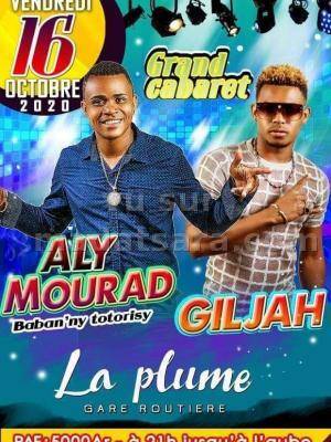 Grand cabaret avec Aly Mourad & Giljah Nostal La Plume