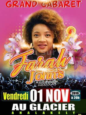 Grand cabaret Farah John's Le Glacier Analakely