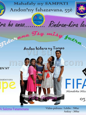 Groupe FIFA - Fiderana tsy misy fetra - FJKM Soavina Fanantenana