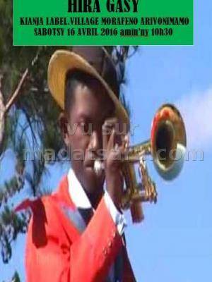 Hira gasy au Kianja Label Morafeno Arivonimamo