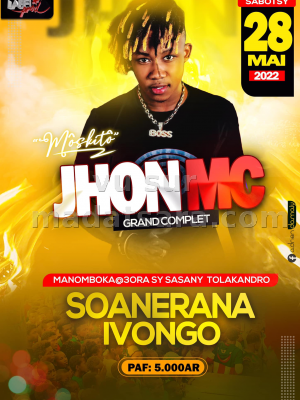 John Mc en Showcase - Soanierana Ivongo