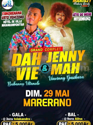 Jenny-Mah Dah-Vie Showcase  - Marerano