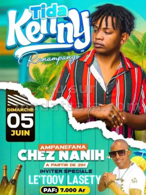 Tida Kenny, Le'Toov Lasety  - Showcase - bar nanie Ampanefena