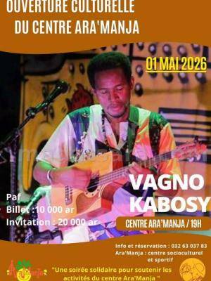 Ouverture culturelle du centre Ara'Manja Vagno Kabosy Concert