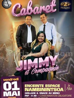 Cabaret JImmy et compagnie Espace Espace Nambinintsoa Talatamaty