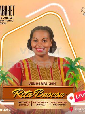 Rita Privat Cabaret  Brasserie de la Gare des Manguiers