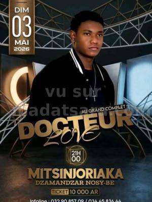 Docteur Love Showcase Bar Mitsinjoriaka Dzamandzar Ampasy