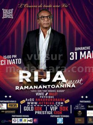 Rija ramanantoanina Concert CCI -  Centre de Conférence Internationale Ivato