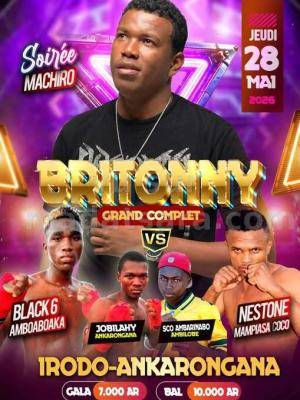Britonny Soirée machiro Irodo-Ankarongana