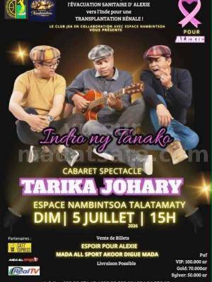 Johary Cabaret Spectacle Espace Nambinintsoa Talatamaty
