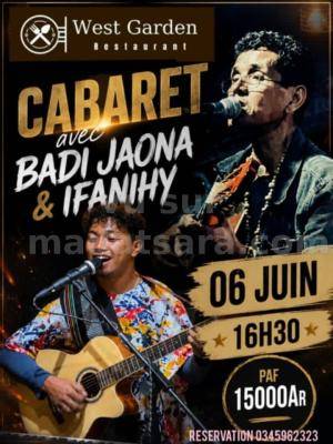 Cabaret avec Ifanihy & Badi Jaona - West Garden Ampitatafika