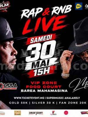Raboussa & Marion Rap & RNB Live Showcase Food Court Barea