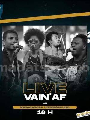 Vain'Af Concert Madagascar Underground Antsahavola