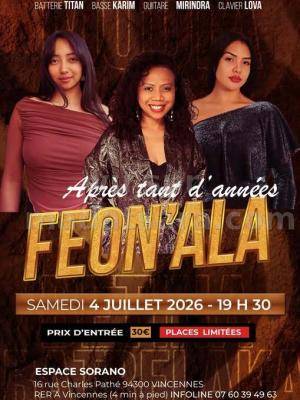 Feon'ala Concert Espace Sorano Vincennes