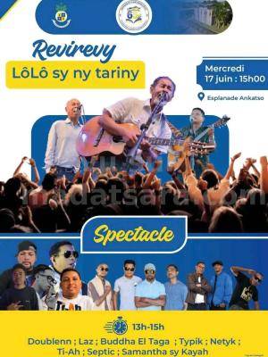 Revirevy Lolo sy ny tariny - Spectacle - Esplanade Université Ankatso