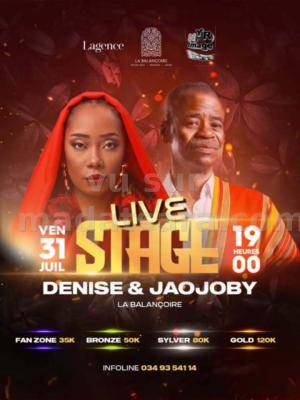 Denise & Jaojoby Concert La Balançoire Antananarivo
