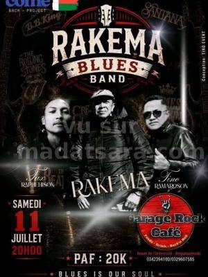 Rakema Blues Band Concert Garage Rock Café 67Ha