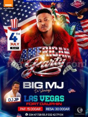 Big MJ American party Showcase Las Vegas Fort-Dauphin