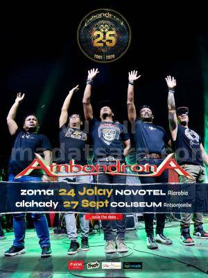 AmbondronA Concert Novotel Convention & SPA, Coliseum Antsonjombe
