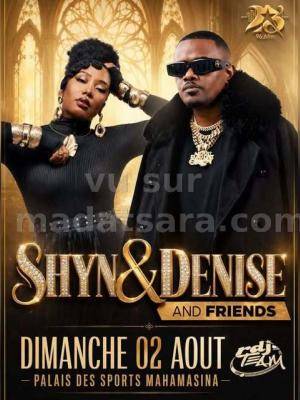 Shyn & Denise & friends Concert Palais des Sports Mahamasina