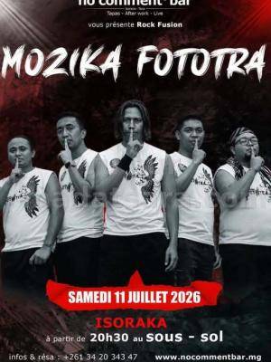 Mozika Fototra Concert No Comment Bar Isoraka