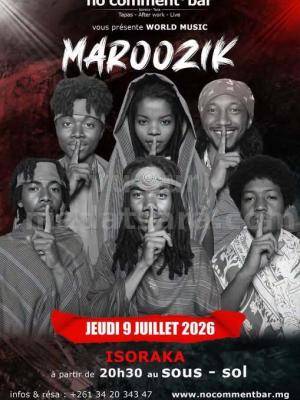 Maroozik Concert No Comment Bar Isoraka