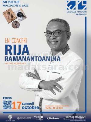 Rija ramanantoanina Concert Espace magnan Nice