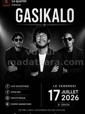 Gasikalo en Concert Le Quartet By Pass