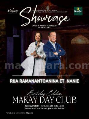Rija ramanantoanina & Nanie Showcase makay lounge