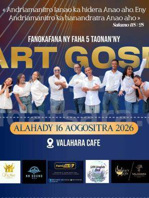 Iz'Art Gospel Concert Valahara Café Antsirabe
