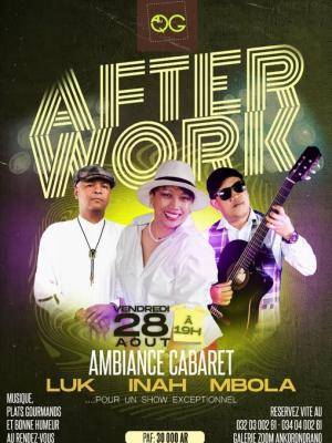 Ambiance Cabaret au QG Tsimbazaza - After work - Inah, Luk, Mbola Talenta