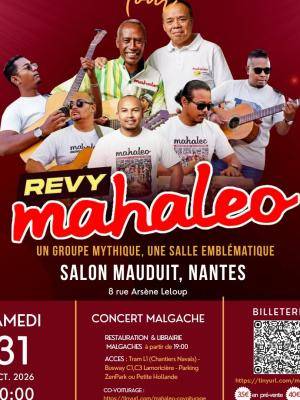 Revy Mahaleo Concert Salon Mauduit Nantes