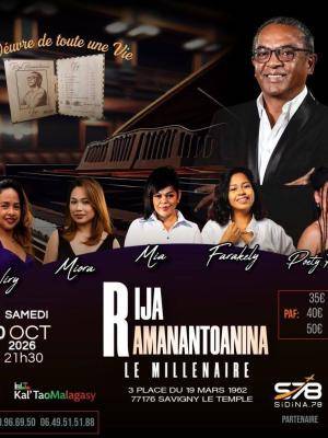 Rija ramanantoanina Concert Le Millénaire