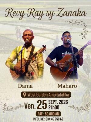 Revy Ray sy Zanaka - Dama & Maharo West Garden Ampitatafika