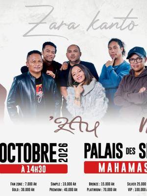Zara kanto - 'Zay, Nate Tex Concert Palais des Sports Mahamasina