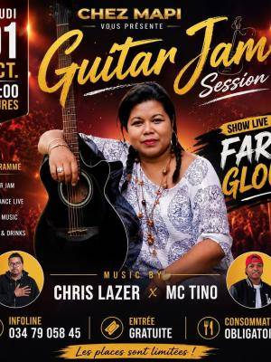 Guitar Jam Session Fara Gloum Chez MAPI Analamahitsy