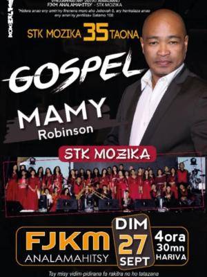 Mamy Robinson & STK Mozika Gospel Concert FJKM Analamahitsy
