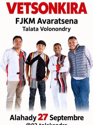 Vetson-kira en Concert FJKM Avaratsena Talata Volonondry