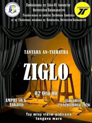 Tantara an-tsehatra Théatre Ziglo Amphi 50G Ankatso