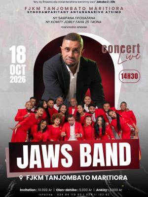 Jaws Band en Concert FJKM Tanjombato Martiora