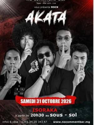 Akata en Showcase No Comment Bar Isoraka
