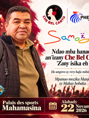 Samoela en Concert Palais des Sports Mahamasina