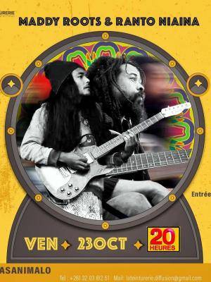 Maddy Roots & Ranto Niaina en Showcase La Teinturerie - Is'Art Ampasanimalo